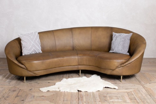Roxy Real Leather Sofa